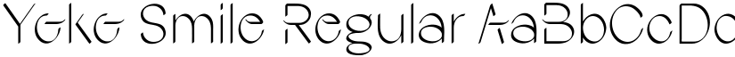 Yoko Smile font download