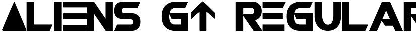 ALIENS GT Regular font