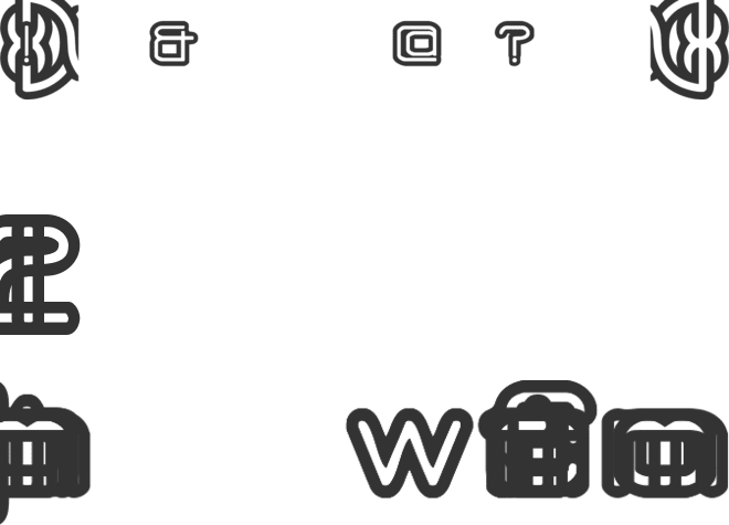 Loopy BRK font preview