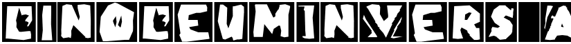 LinoLeumInvers font
