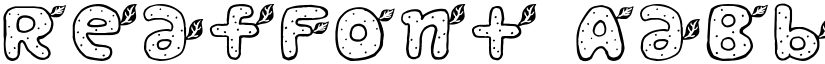 ReafFont font