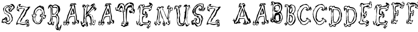 Szorakatenusz font download