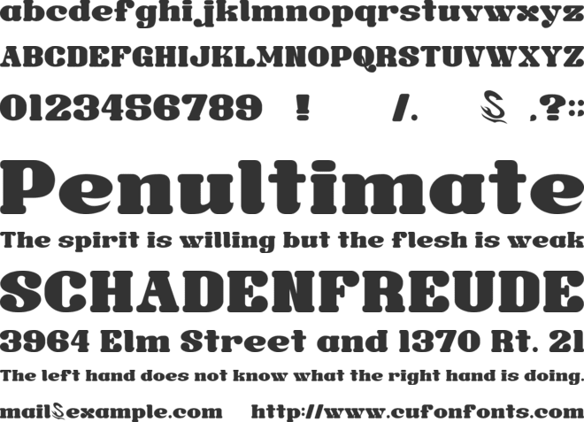 Sandome__G font preview