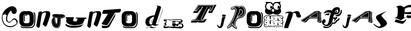 Conjunto de Tipografias Populares Guatemaltecas font