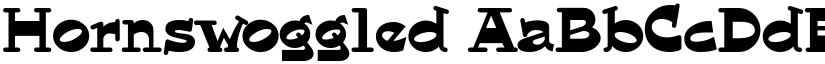 Hornswoggled font