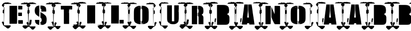 ESTILO URBANO font
