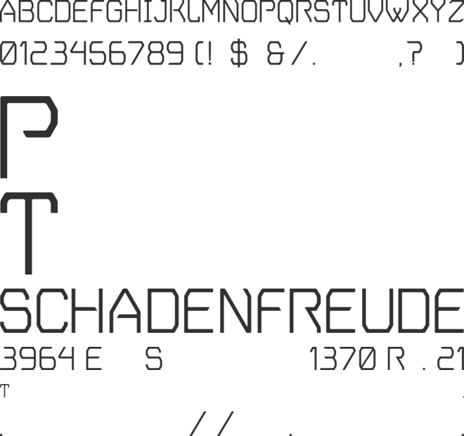 Voyager Grotesque font preview