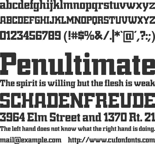 NightBits font preview