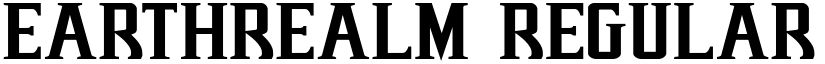 Earthrealm Regular font