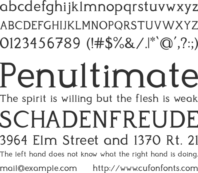 Perspicacious font preview