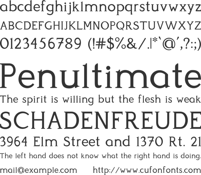 Perspicacious font preview