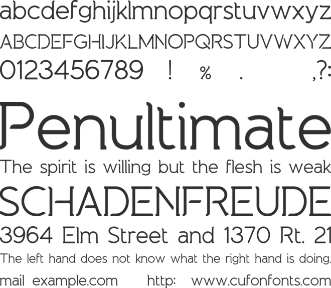 Natura Play font preview