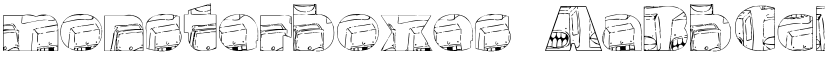 monsterboxes font