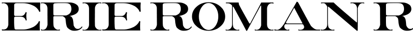Erie Roman Regular font