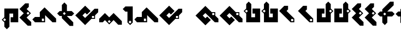 Pentomino font download