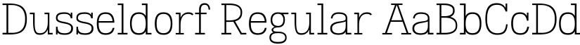 Dusseldorf Regular font