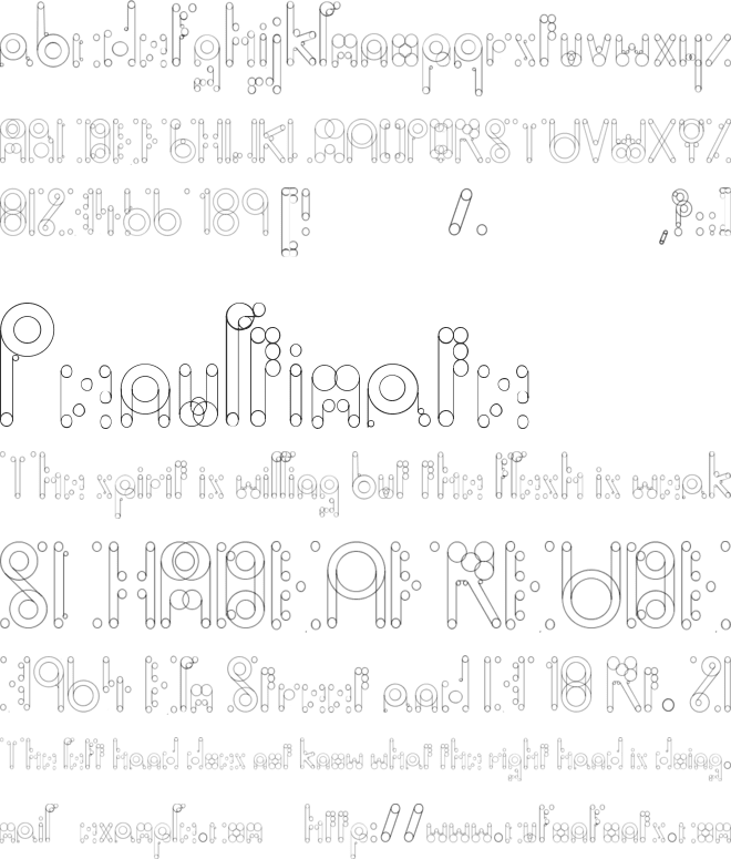 Helen Brown font preview