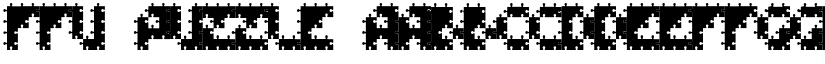 FFU Puzzle font