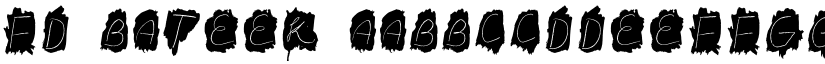 FD Bateek font