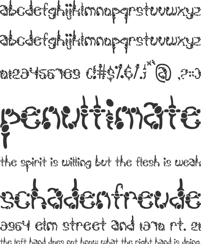 Reverence font preview