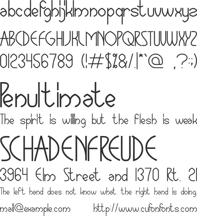 GLOBAL CAPITALISM font preview
