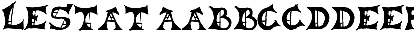 Lestat font