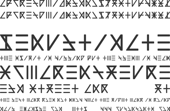 Imperial Round font preview