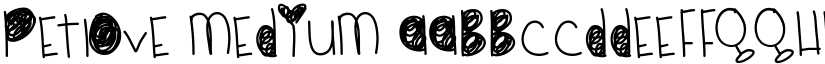 PetLove Medium font