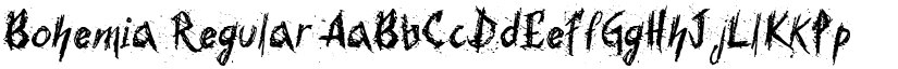 Bohemia font download