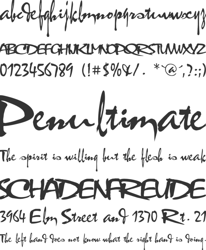 VNI-Thufap1 font preview