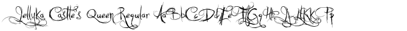Jellyka Castle's Queen Regular font