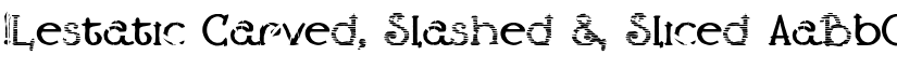 !Lestatic font download