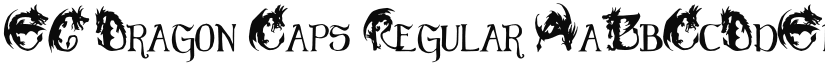 EG Dragon Caps font download