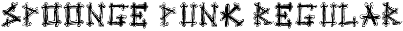 Spoonge Punk Regular font