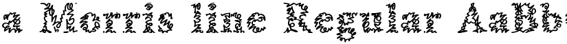 a Morris line Regular font