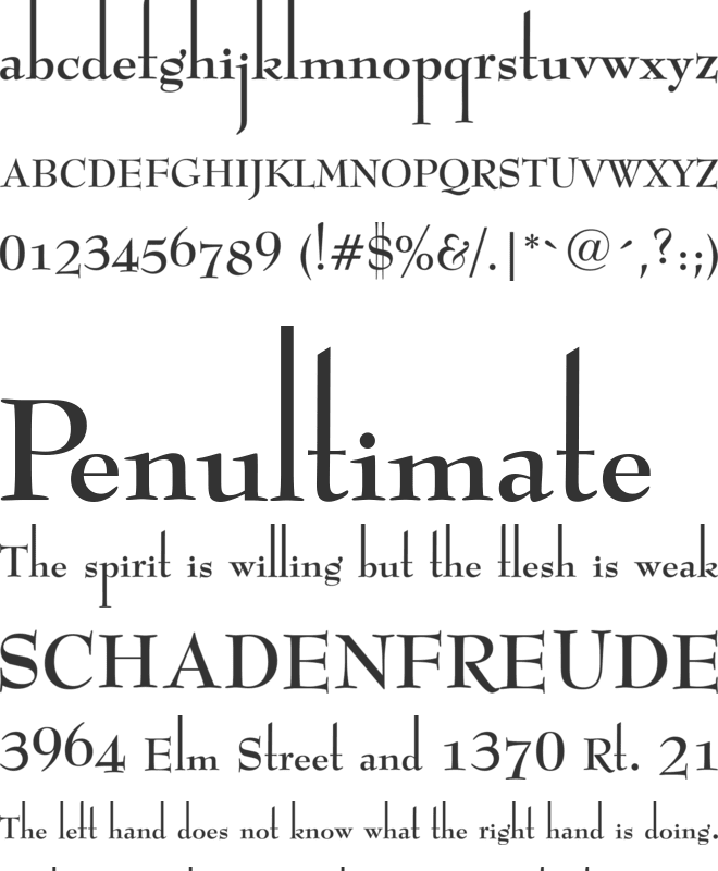 AB Majik font preview