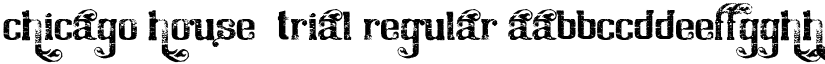 Chicago House_trial Regular font
