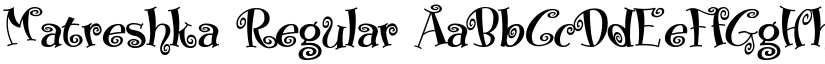 Matreshka Regular font