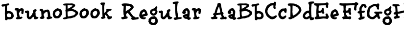 brunoBook font download