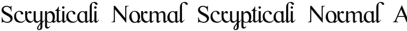 Scrypticali font download