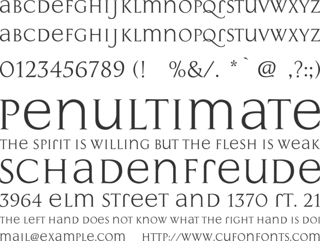 AshleyCapitaliSofia font preview