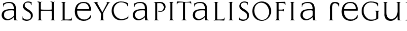 AshleyCapitaliSofia font download