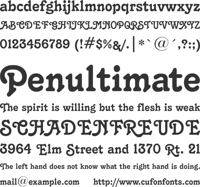 K1996 J font preview