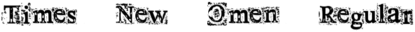 Times New Omen Regular font