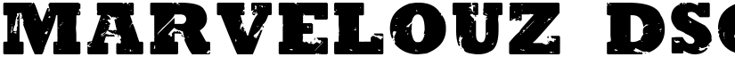 Marvelouz DSG font download