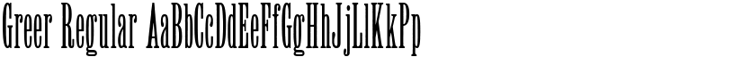 Greer font download