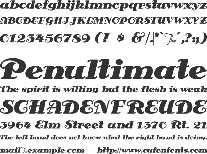 AntsyPants font preview