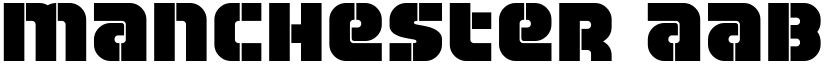 Manchester font