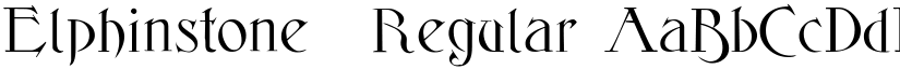 Elphinstone™ font download