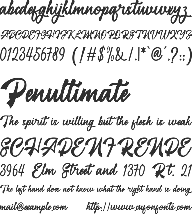restyla font preview